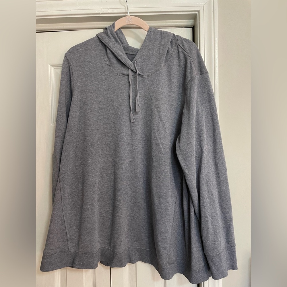 Old Navy Women's Heather Gray Hoodie